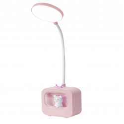 MASA/GECE LAMBASI (PEMBE AYICIKLI)