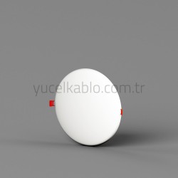9W ADJUSTABLE BACKLIGHT ROUND PANEL DAYLIGHT