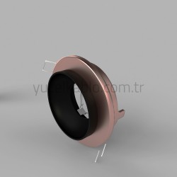 ALUMINUM SPOT CASE ROSE+BLACK