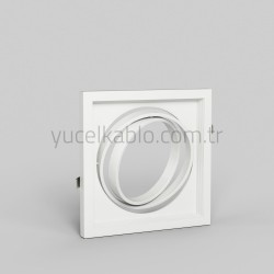 LED SPOT CASE, SINGLE, WHITE