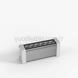 6X1 20cm WALLWASHER RGB